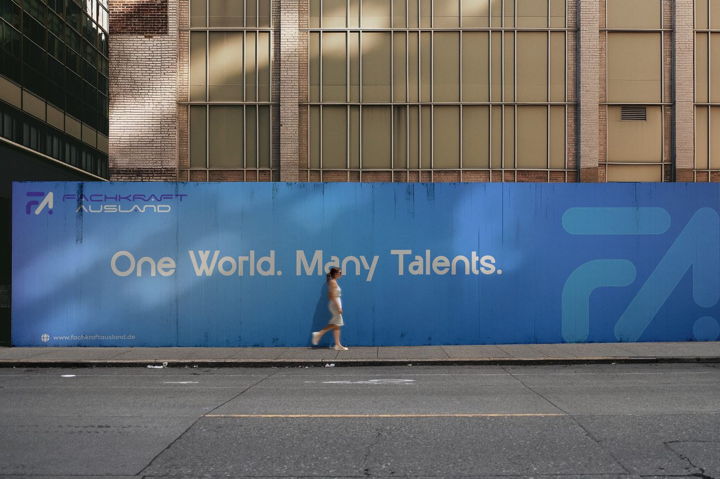 Fachkraft Ausland billboard