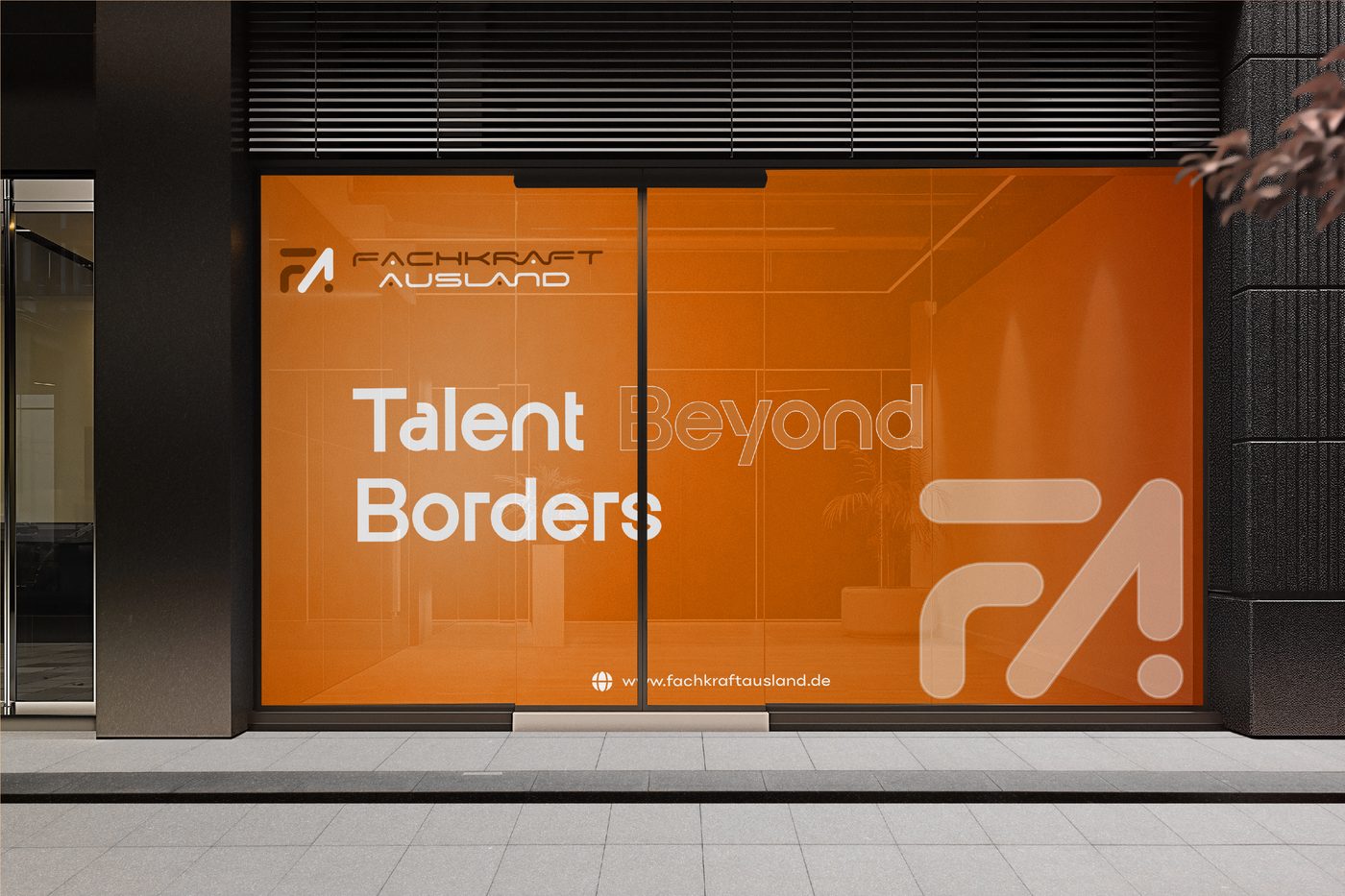 Fachkraft Ausland storefront in Frankfurt